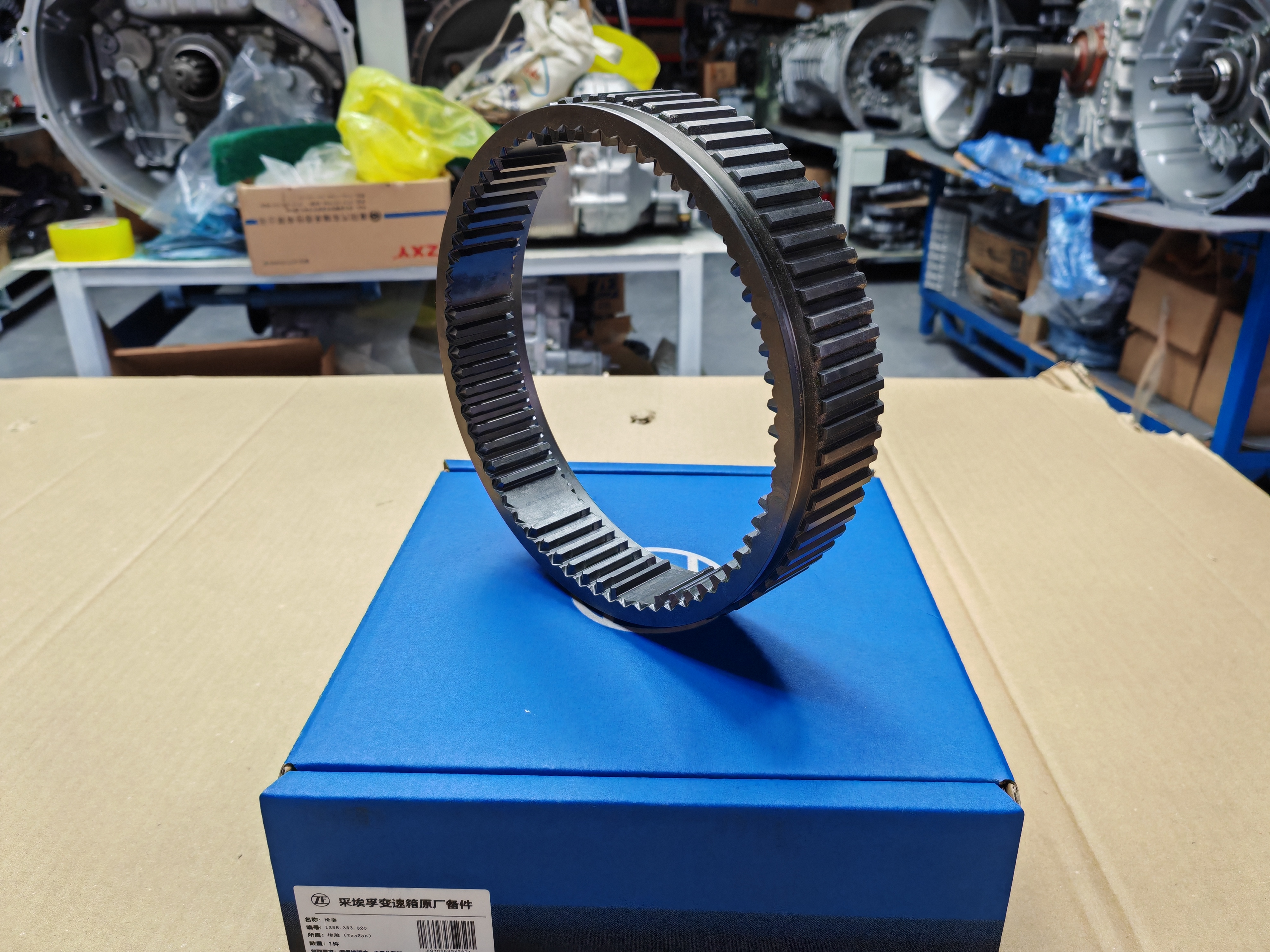 Zf12-speed automatic transmission 12TX2621TD 12TX2820TO sub-box synchronizer sleeve ZF1358 333 020