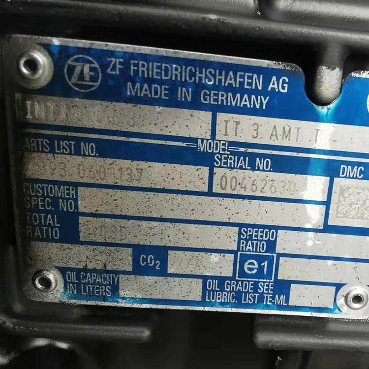 ZF 12TX2621TD Gearbox Assembly 1358 040 056