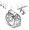 MERCEDES-BENZ GO240-8 Transmission Gear Shift Rail Piston Rod 6562670117