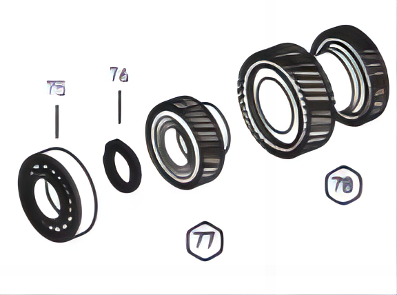 0199816005 Roller Bearing for GO240-8 GO250-8