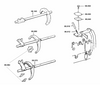 ZF 16S1650 Gearbox Parts Gear Shift Rail Fork