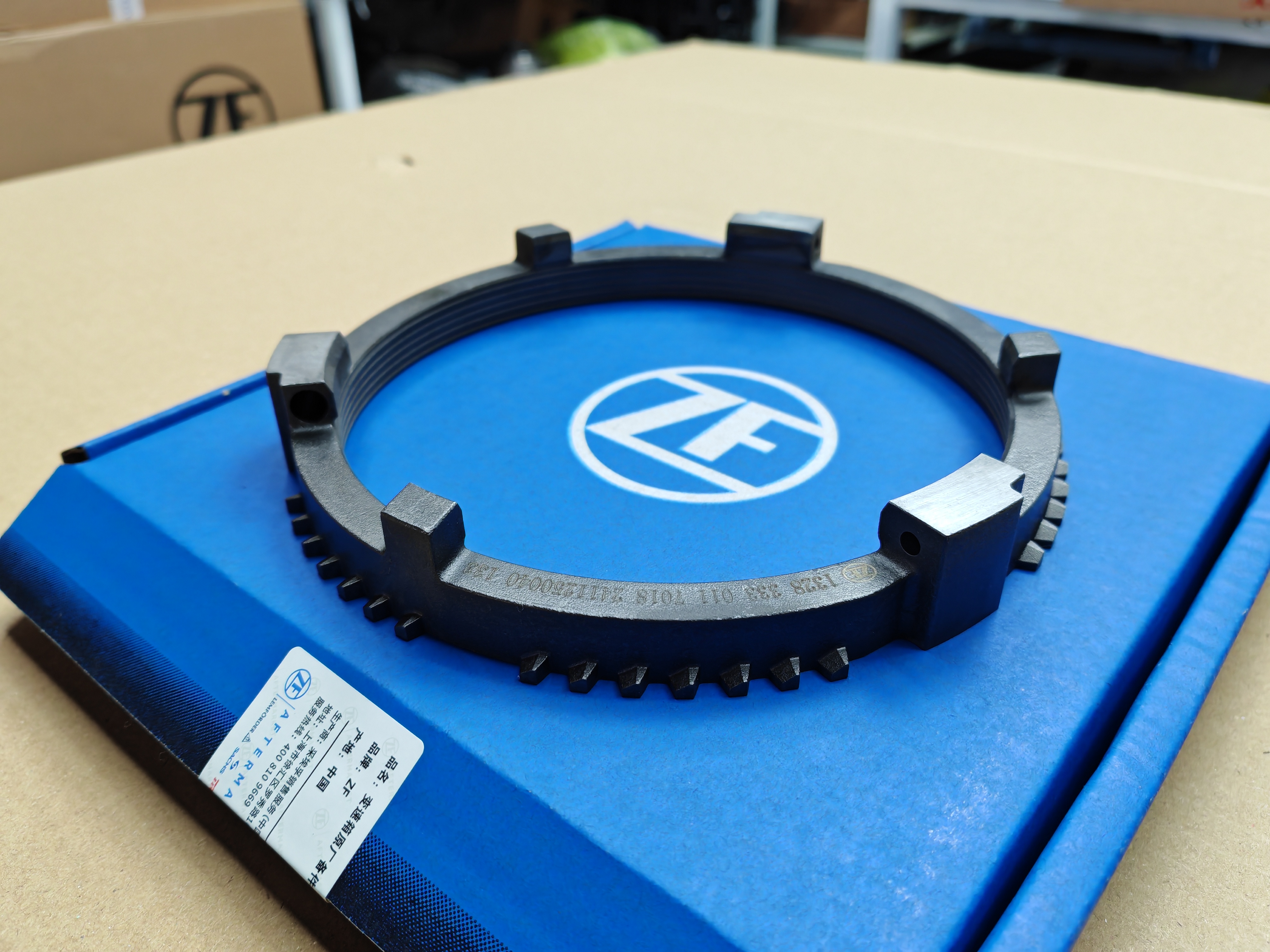 Zf12-speed automatic transmission 12TX2621TD 12TX2820TO sub-box synchronizer gear ring ZF1328 333 011