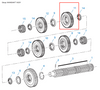 Mainshaft 50 Teeth 2nd Gears 4302670 for Eaton Fuller RTLO-18718 RTLO-18718B RTLO-18718B-T2 RTLO-18918 RTLOF-18718B