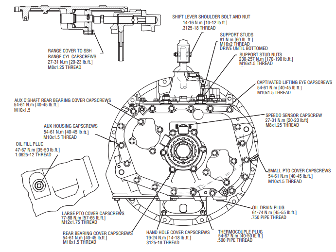 Eaton Transmission Assembly FRF-9210B