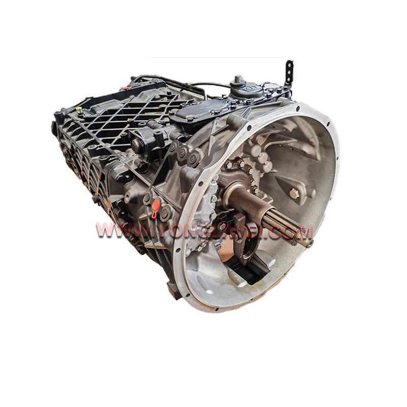 ZF Ecosplit 16S221 Complete 16-Speed Manual Gearbox Assembly