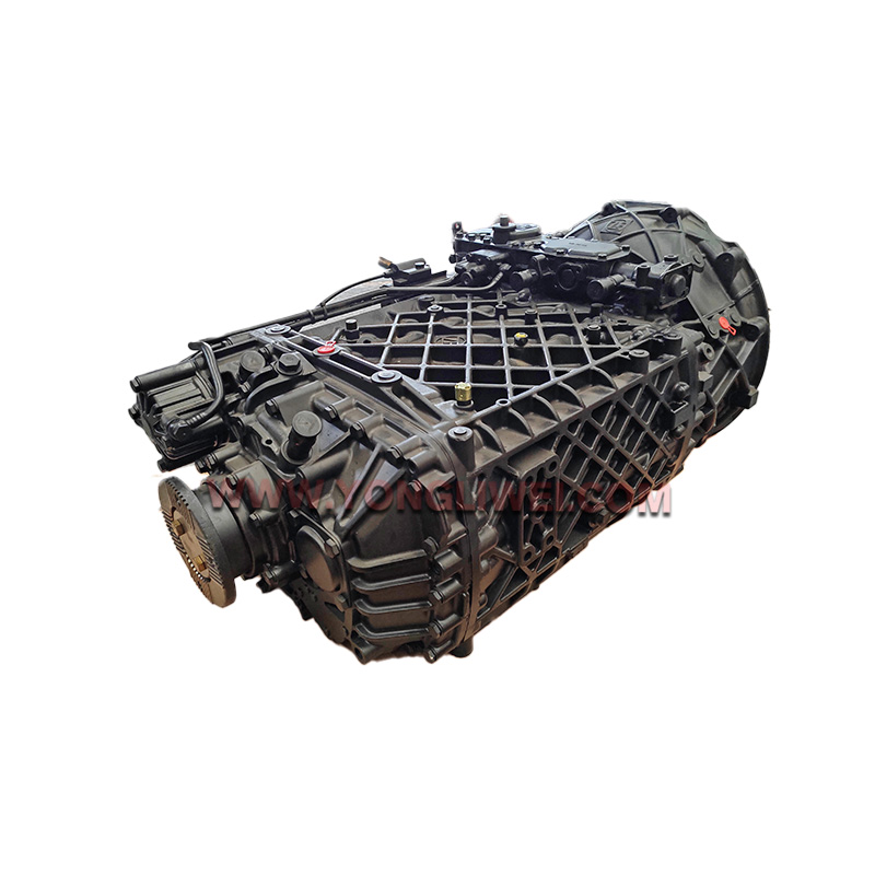 ZF Ecosplit 16S221 Complete 16-Speed Manual Gearbox Assembly